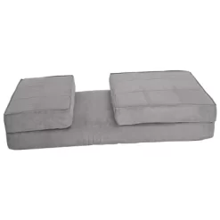 Tangkula Fold Down Chair Convertible Couch GrayBlack -Tangkula GUEST 010b13e5 918e 48e4 9acd 42f370f6e5e8