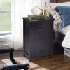 Tangkula 3 Drawers Nightstand End Table Storage Wood Side Bedside Black 2 Tangkula 3 Drawers Nightstand End Table Storage Wood Side Bedside Black -Tangkula GUEST 05544a06 ffbc 458b ad08 3c0b1256f4ad