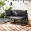 Tangkula Patio Loveseat W/ Removable Pillows & Seat Cushion Side Armrest Metal Frame 2 Tangkula Patio Loveseat W/ Removable Pillows & Seat Cushion Side Armrest Metal Frame -Tangkula GUEST 059a4735 bb58 4da6 b6e0 c526dfd497ee