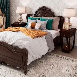 Tangkula 2 Tier End Side Table Nightstand With Drawer Shelf Rubber Wood Classic Espresso 13 Tangkula 2 Tier End Side Table Nightstand With Drawer Shelf Rubber Wood Classic Espresso -Tangkula GUEST 07a3dbab 0a45 4f80 bec8 a499b413bbeb