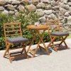 Tangkula 3 Piece Patio Wood Bistro Set Folding Table Chair Set W/Soft Seat Cushions Acacia Wood Frame High-Back Portable Chairs 1 Tangkula 3 Piece Patio Wood Bistro Set Folding Table Chair Set W/Soft Seat Cushions Acacia Wood Frame High-Back Portable Chairs -Tangkula GUEST 0943ef68 06f4 41b2 8df9 179d982ec5b7