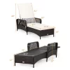 Tangkula 2 PCS Patio Chaise Lounge Chair Six-Position Adjustable Outdoor Recliner With Cushion & Pillow 2 Tangkula 2 PCS Patio Chaise Lounge Chair Six-Position Adjustable Outdoor Recliner With Cushion & Pillow -Tangkula GUEST 0ed5229d 3bba 42cc 89a2 99c4427a34fe
