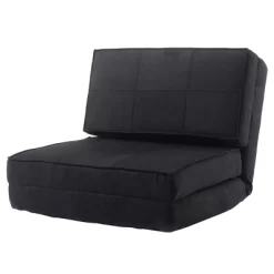 Tangkula Fold Down Chair Convertible Couch GrayBlack -Tangkula GUEST 0fea2e36 6bbd 44a0 9025 6895c5525f2b