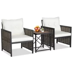 Tangkula Outdoor 3 Pieces Patio Rattan Chair & Coffee Table Set Furniture Set Backyard Poolside 11 Tangkula Outdoor 3 Pieces Patio Rattan Chair & Coffee Table Set Furniture Set Backyard Poolside -Tangkula GUEST 12d8425e 4c56 4f96 ae1e c76ede859a9e