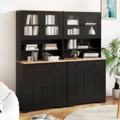 Tangkula Pantry Cabinet 67" Tall Kitchen Floor Cabinet W/ 2 Removable Shelves 2 Drawers 14 Tangkula Pantry Cabinet 67" Tall Kitchen Floor Cabinet W/ 2 Removable Shelves 2 Drawers -Tangkula GUEST 13c312c3 0a74 4308 b0e8 020f5127489f