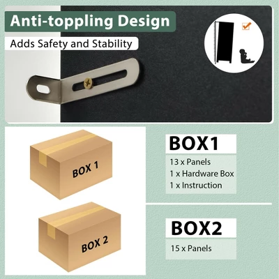 Tangkula 3-Door 71" Kitchen Buffet Pantry Storage Cabinet W/Hutch Adjustable Shelf 8 Tangkula 3-Door 71" Kitchen Buffet Pantry Storage Cabinet W/Hutch Adjustable Shelf - Image 6
