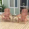 Tangkula Folding Adirondack Chair Set Of 2 W/ High Backrest & Wide Armrests Wooden 2 Tangkula Folding Adirondack Chair Set Of 2 W/ High Backrest & Wide Armrests Wooden -Tangkula GUEST 1b30f340 709d 484c b702 98428ee65714