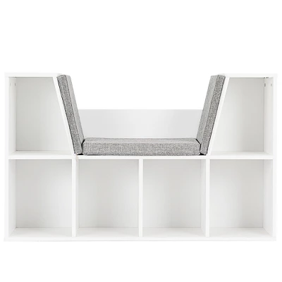 Tangkula Storage Cabinet Kids Bookcase Multi-Functional Display Shelf With 6 Cubby 8 Tangkula Storage Cabinet Kids Bookcase Multi-Functional Display Shelf With 6 Cubby - Image 6