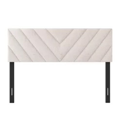 Tangkula Linen Fabric Upholstered Headboard Rectangular Headboard W/ Solid Wood Legs -Tangkula GUEST 21e9fa36 5650 433c 9fd9 41535471e6eb