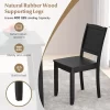 Tangkula 4 PCS Armless Wood Dining Chair W/ Rubber Wood Legs Curved Backrest Kitchen 2 Tangkula 4 PCS Armless Wood Dining Chair W/ Rubber Wood Legs Curved Backrest Kitchen -Tangkula GUEST 21f52eb5 7c5a 414e 9449 8f9b8fb134eb