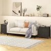 Tangkula 2PCS Modern Nightstand W/ Storage 2 Drawers & Support Legs For Bedroom Black 1 Tangkula 2PCS Modern Nightstand W/ Storage 2 Drawers & Support Legs For Bedroom Black -Tangkula GUEST 23807bda a75d 41da 8e59 446deba8c488 1