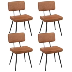 Tangkula Dining Chairs Set Of 4 W/ PU Leather Cover Filled Sponge Waterfall Seats 20 Tangkula Dining Chairs Set Of 4 W/ PU Leather Cover Filled Sponge Waterfall Seats -Tangkula GUEST 26b19875 8093 4b7e 8fe3 4d9aa8066a60