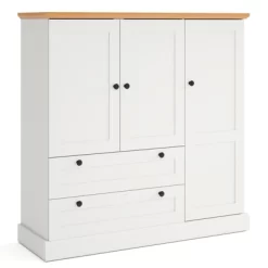 Tangkula Sideboard Buffet Cabinet Kitchen Pantry Hutch Storage Cabinet Farmhouse Credenza -Tangkula GUEST 2963d135 d58b 4825 8d2d c9534c36e200