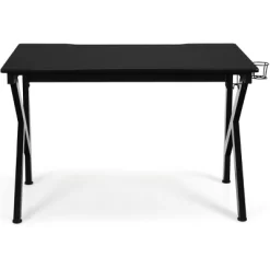 Tangkula K-Shape Gaming Desk Computer PC E-Sports Table W/ Cup Holder Hook Black 15 Tangkula K-Shape Gaming Desk Computer PC E-Sports Table W/ Cup Holder Hook Black -Tangkula GUEST 2a81a811 c4d3 4765 a738 fee505374af8