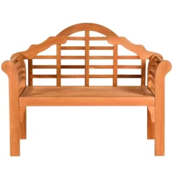 Tangkula Outdoor Wooden Folding Bench Two Person Loveseat Chair Garden Bench -Tangkula GUEST 2bcb883a 83d4 4de9 aaf1 0171aeedcf69