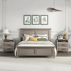 Tangkula 2 PCS Nightstand W/ 2 Drawers Farmhouse Bed Side Table W/ Open Storage Shelf 14 Tangkula 2 PCS Nightstand W/ 2 Drawers Farmhouse Bed Side Table W/ Open Storage Shelf -Tangkula GUEST 2c1e730c f47d 42b6 b4d5 341e648b3f75