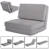 Tangkula Fold Down Chair Convertible Couch GrayBlack -Tangkula GUEST 324e3803 2495 46b0 a499 7d6e585cf072