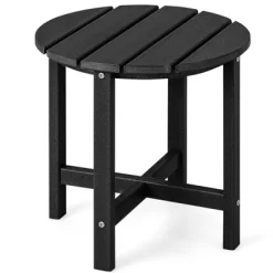Tangkula 2PCS 18"Adirondack Side Table Weather Resistant HDPE Garden Patio -Tangkula GUEST 32e46bbf 0859 428d 899f 32706447d166
