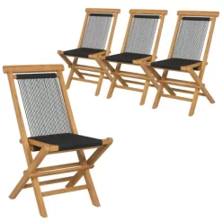 Tangkula 4PCS Folding Chairs W/ Quick-Folding Portable Design Woven Rope Seat Porch Patio 9 Tangkula 4PCS Folding Chairs W/ Quick-Folding Portable Design Woven Rope Seat Porch Patio -Tangkula GUEST 359a8984 dfb9 43a3 89b8 1889db30fc9d