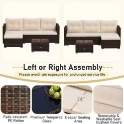 Tangkula 4 PCS Outdoor Furniture Set W/ 32" Fire Pit Table & Propane Tank Cover 15 Tangkula 4 PCS Outdoor Furniture Set W/ 32" Fire Pit Table & Propane Tank Cover -Tangkula GUEST 35cbd9cc debe 44ca b035 5feed9d289ba