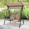 Tangkula 2-Person Patio Swing Seat Swing Bench Canopy Swing Loveseat Outdoor 2 Tangkula 2-Person Patio Swing Seat Swing Bench Canopy Swing Loveseat Outdoor -Tangkula GUEST 38b124a9 05f3 4ef1 a262 5701c83449d7