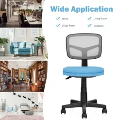 Tangkula Armless Mesh Office Chair Ergonomic Swivel Computer Desk Chair Height Adjustable Task Chair For Adults And Kids 17 Tangkula Armless Mesh Office Chair Ergonomic Swivel Computer Desk Chair Height Adjustable Task Chair For Adults And Kids -Tangkula GUEST 3ab4aba3 c489 463f b36b f37cd4da2d60
