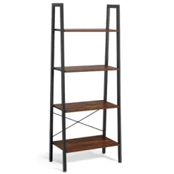 Tangkula 4-Tier Ladder Bookshelf Display Ladder Rack Free-Standing Plant -Tangkula GUEST 3d5737bd 2c93 4fb7 b53d 00f41fecdf43