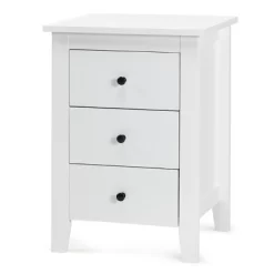 Tangkula 2PCS End Table Nightstand Living Room Furniture W/ 3 Drawers White 10 Tangkula 2PCS End Table Nightstand Living Room Furniture W/ 3 Drawers White -Tangkula GUEST 41d6a231 73ab 4971 bbee 860e81c3c8cf