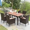 Tangkula 7pcs Patio Rattan Dining Set 6 Stackable Cushioned Chairs Patio 1 Tangkula 7pcs Patio Rattan Dining Set 6 Stackable Cushioned Chairs Patio -Tangkula GUEST 44b25810 f1d1 44f3 ba72 c6d5de5e32f4