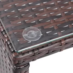 Tangkula 3PC Outdoor Furniture Set Rattan Wicker Sofa Table Deck Garden Patio -Tangkula GUEST 451423e6 dbef 498c 8002 b16c6a871a3c