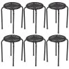 Tangkula Set Of 6 Stackable Stools Metal Chair Dining Set W/ Round Top 1 Tangkula Set Of 6 Stackable Stools Metal Chair Dining Set W/ Round Top -Tangkula GUEST 47dbc3f0 8dba 4e55 8419 16f685435287