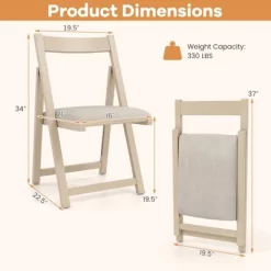 Tangkula Upholstered Dining Chair Set Of 4 W/ Curved Backrest Rubber Wood Frame 20 Tangkula Upholstered Dining Chair Set Of 4 W/ Curved Backrest Rubber Wood Frame -Tangkula GUEST 4eb5bd27 256d 4f34 8b21 9df2ced6f6c2