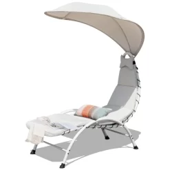 Tangkula Patio Chaise Chaise Lounge Chair With Canopy Cushioned Canopy Lounger 22 Tangkula Patio Chaise Chaise Lounge Chair With Canopy Cushioned Canopy Lounger -Tangkula GUEST 5158fc0b 2f5e 4bfc 8943 5438b5022507