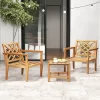 Tangkula 3PCS Patio Dining Set End Table & Chiars Set Of 2 W/ Cozy Backrest Solid Legs 2 Tangkula 3PCS Patio Dining Set End Table & Chiars Set Of 2 W/ Cozy Backrest Solid Legs -Tangkula GUEST 538e861a 97be 44cf 924e 5e7ae6d03c00
