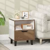 Tangkula Nightstand Mid Century Modern Bedside Table W/ Drawer Open Storage Shelf 1 Tangkula Nightstand Mid Century Modern Bedside Table W/ Drawer Open Storage Shelf -Tangkula GUEST 55c28c3f 32ac 4af0 b6d5 0f7263568ae1