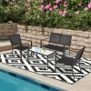 Tangkula 4 PCS Patio Furniture Set Outdoor Conversation Set W/Glass Coffee Table Garden Bistro Set Gray 2 Tangkula 4 PCS Patio Furniture Set Outdoor Conversation Set W/Glass Coffee Table Garden Bistro Set Gray -Tangkula GUEST 56c2aaa4 4246 424a 83f1 0453936e28f4