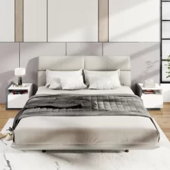 Tangkula Modern Minimalist Nightstand W/ Drawer Asymmetrical Bed Side Table End Table 19 Tangkula Modern Minimalist Nightstand W/ Drawer Asymmetrical Bed Side Table End Table -Tangkula GUEST 5b86b439 82f0 4985 85c3 171101901cec