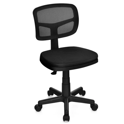 Tangkula Armless Mesh Office Chair Ergonomic Swivel Computer Desk Chair Height Adjustable Task Chair For Adults And Kids 13 Tangkula Armless Mesh Office Chair Ergonomic Swivel Computer Desk Chair Height Adjustable Task Chair For Adults And Kids - Image 11