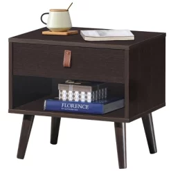 Tangkula Retro Wood Nightstand With Storage Drawer End Table Bedside Table 15 Tangkula Retro Wood Nightstand With Storage Drawer End Table Bedside Table -Tangkula GUEST 6b1905a3 8972 4e4c b37f e3722b82eb04