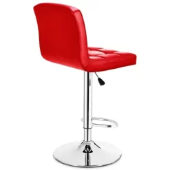 Tangkula Modern Square PU Leather Adjustable Swivel Barstools,Set Of 2 -Tangkula GUEST 6c896d22 dd3a 4401 ab63 0c533ae26ac6