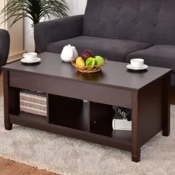 Tangkula Multifunctional Modern Lift Top Coffee Table Desk Dining Furniture