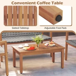 Tangkula 8 Pieces Patio Furniture Set PE Rattan Patio Bistro Set W/ Loveseat 15 Tangkula 8 Pieces Patio Furniture Set PE Rattan Patio Bistro Set W/ Loveseat -Tangkula GUEST 6e55b82b 0253 4307 8f4c 7d64d5422947