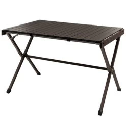 Tangkula Camping Table Roll-Up Aluminum Beach Table W/ Carry Bag For 4-6 Person Folding Table X-shaped Frame Lightweight Patio Table -Tangkula GUEST 701efcc1 64f3 4505 a8ba 368e2a0357c7
