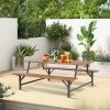 Tangkula 71" Patio Picnic Table Bench Set Outdoor Camping Table Set W/ Acacia Wood Tabletop & Seat 2" Umbrella Hole 1 Tangkula 71" Patio Picnic Table Bench Set Outdoor Camping Table Set W/ Acacia Wood Tabletop & Seat 2" Umbrella Hole -Tangkula GUEST 71812d84 5c44 4ab2 a69e a905e9271a1a