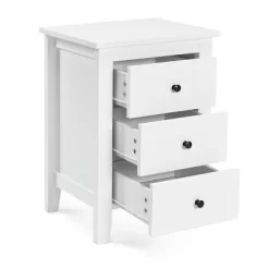 Tangkula 2PCS End Table Nightstand Living Room Furniture W/ 3 Drawers White 13 Tangkula 2PCS End Table Nightstand Living Room Furniture W/ 3 Drawers White -Tangkula GUEST 7569bd37 fe2d 43e7 b92d 10507138ddbf