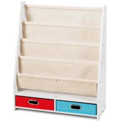 Tangkula Book Rack Kids Toys Organizer Shelves With 4 Sling Bookshelf And 2 Boxes 22 Tangkula Book Rack Kids Toys Organizer Shelves With 4 Sling Bookshelf And 2 Boxes -Tangkula GUEST 7d51ea96 2695 4f73 8a37 ce530fcf639c