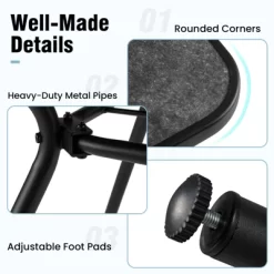 Tangkula 32" Patio Dining Table W/ 1.6" Umbrella Hole & Lid DPC Tabletop For Backyard -Tangkula GUEST 7f5f2714 f048 4ebc 802c 2b559a92e554