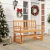 Tangkula 2 Person Patio Glider Bench Solid Acacia Wood Porch Glider Chair W/ Seat 1 Tangkula 2 Person Patio Glider Bench Solid Acacia Wood Porch Glider Chair W/ Seat -Tangkula GUEST 80566546 6306 4a9a a2f7 2f9db323009c