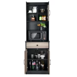 Tangkula 3-Door 71" Kitchen Buffet Pantry Storage Cabinet W/Hutch Adjustable Shelf 21 Tangkula 3-Door 71" Kitchen Buffet Pantry Storage Cabinet W/Hutch Adjustable Shelf -Tangkula GUEST 81f75283 e8d7 46af a72a b85859866343