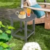Tangkula 2PCS 18" Patio Adirondack Side Table Coffee Table Weather Resistant HDPE Garden Yard 2 Tangkula 2PCS 18" Patio Adirondack Side Table Coffee Table Weather Resistant HDPE Garden Yard -Tangkula GUEST 82db8d8c b165 447b 9126 8f318c007fbf